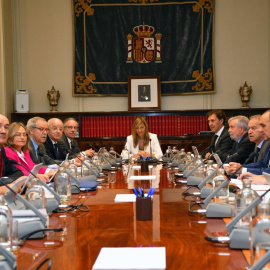 Foto de archivo del Pleno del Consejo General del Poder Judicial (CGPJ).