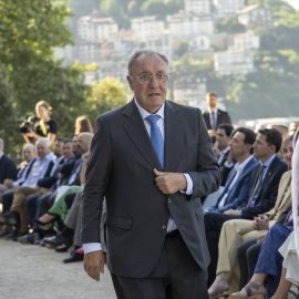 Imagen de archivo del presidente de Sidenor, José Antonio Jainaga, durante una entrega de premios en San Sebastián.