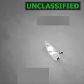 Ataque de EEUU contra una "narcolancha" a 23 de octubre de 2025.