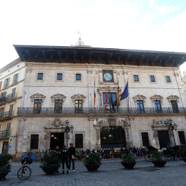 Fachada del Ayuntamiento de Palma.