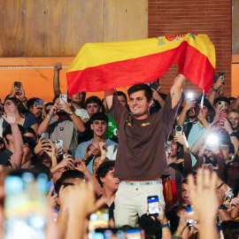 Vito Quiles en la Universidad Pablo Olavide de Sevilla.
