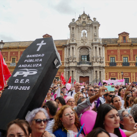 Imagen de la concentración de este domingo.