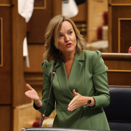 Pilar Alegría, en el Congreso. Archivo.