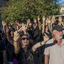 La presencia de Vito Quiles en la Universidad de Granada provoca escenas de tensión