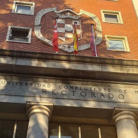 Foto de archivo de la fachada del Rectorado de la Universidad Complutense de Madrid.