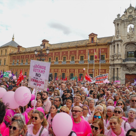 Imagen de la concentración del pasado domingo.