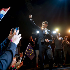 El líder del partido Demócratas 66, Rob Jetten.