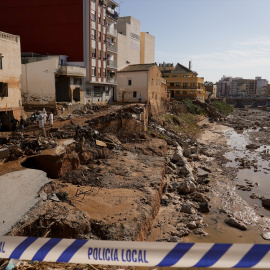 Imagen de archivo del barranco del Poyo, a 17 de noviembre de 2024, en Paiporta, València.