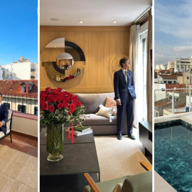 Anuncios de viviendas de lujo publicados en el instagram de Diza Consultores.