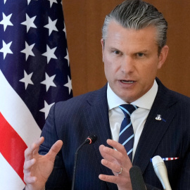 Foto de archivo del secretario de Guerra de EEUU, Pete Hegseth.