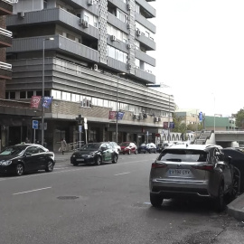 Vista de la calle de Antonio López, lugar de los hechos.