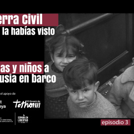 El éxodo de los 'niños de la guerra' ante el horror y el hambre