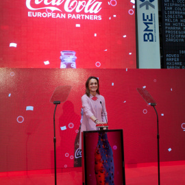 La presidenta de CCEP, Sol Daurella, en una imatge d'arxiu