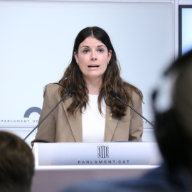 La portaveu de Junts al Parlament, Mònica Sales