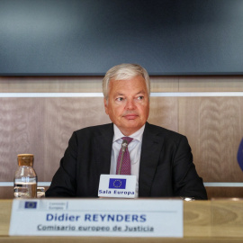 Foto de archivo del comisario de Justicia de la UE, Didier Reynders.