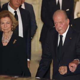 Foto de archivo de la Reina Sofía y el Rey Juan Carlos I.