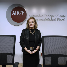 La presidenta de la Autoridad Independiente de Responsabilidad Fiscal (AIReF) Cristina Herrero.