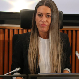 La portaveu de Junts al Congrés, Míriam Nogueras, en una imatge d'aquest dijous.