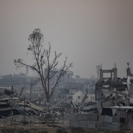 Imagen de Jan Kunis, al sur de la Franja de Gaza.