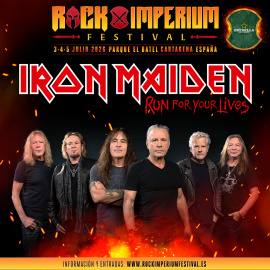 Integrantes de la banda Iron Maiden.