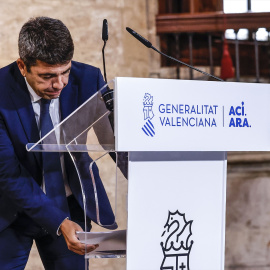 El expresidente de la Generalitat valenciana, Carlos Mazón. Archivo.
