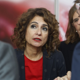 La vicepresidenta primera del Gobierno y ministra de Hacienda, María Jesús Montero.