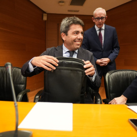 El presidente de la Generalitat Valenciana en funciones, Carlos Mazón