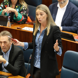 (Foto de ARCHIVO)La portavoz del PSOE en la Asamblea de Madrid, Mar Espinar, interviene durante una sesión plenaria en la Asamblea de Madrid, a 6 de noviembre de 2025, en Madrid (España). El pleno está protagonizado por el juicio al fiscal general del Estado, Álvaro García Ortiz, sobre las presuntas filtraciones de datos fiscales de la pareja de la presidente madrileña.Marta Fernández / Europa Press06 NOVIEMBRE 2025;PLENO;ASAMBLEA;JUICIO;FISCAL GENERAL DEL ESTADO;ALBERTO GONZÁLEZ AMADOR;NOVIO AYUSO;MADRID06/11/2025