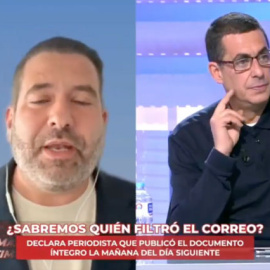 Chema Garrido y Antonio Naranjo en el programa 'En Boca de todos'.