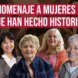 El homenaje organizado por 'Publico' y el Ministerio de Igualdad reconoció este miércoles la labor de seis mujeres esenciales: Carmen Arce, Begoña San José, Irune Costumero, Isabel Jiménez, Isabel Giménez y María Luisa Solá. El acto abrió con seis intervenciones que recorrieron distintas generaciones. Paquita Sauquillo, Cristina Almeida, Rosa María Calaf, Rosa Villacastín, Marta Nebot y Sarah Santaolalla recordaron cómo, desde el franquismo hasta finales de los noventa, las mujeres en España han vivido bajo restricciones y silencios que avanzaban lentamente. 

Hace 18 años nacimos con un compromiso: hacer un periodismo útil para la sociedad. Solo podemos continuar con esta labor si contamos con el apoyo de personas como tú.

Únete a la comunidad de Público. 18 años no son nada… cuando nos queda tanto por contar. Periodismo incómodo para tiempos difíciles. http://bit.ly/3VylhmD


Periodismo, investigación y compromiso para construir un mundo más igualitario.
¡Suscríbete ya a nuestro canal!: https://bit.ly/2U8nM0q
Visita: https://www.publico.es
Síguenos en Facebook: https://www.facebook.com/diario.publico/
Síguenos en Twitter: https://twitter.com/publico_es
Síguenos en Instagram: https://www.instagram.com/publico.es
Síguenos en TikTok: https://www.tiktok.com/@publico_es
Síguenos en Bluesky: https://bsky.app/profile/publico.es