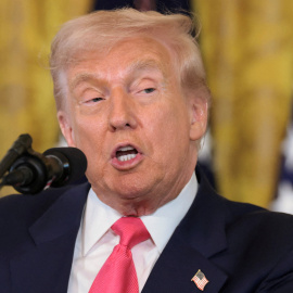 Foto de archivo del presidente Donald Trump.