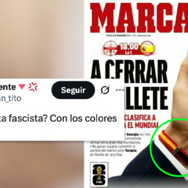 Críticas a la portada de este sábado en el diario deportivo 'Marca'.