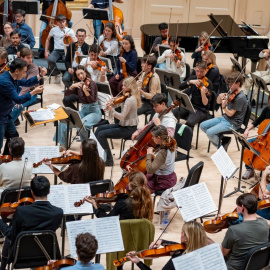 Orquesta de la Escuela Superior de Música Reina Sofía en el Carnegie Hall de Nueva York