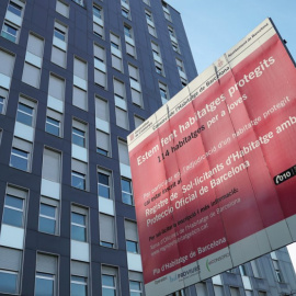 Edificio adquirido por el Ayuntamiento de Barcelona para destinarlo a vivienda de alquiler social.
