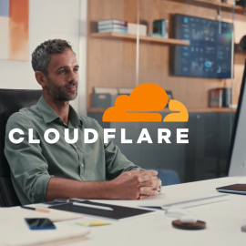 Imagen promocional de Cloudflare.