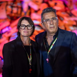 Imagen de archivo de la actriz y humorista Silvia Abril y el cómico Andreu Buenafuente.