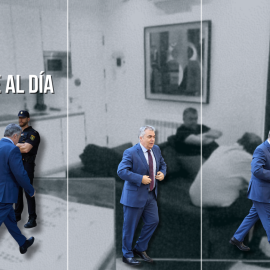 Fotomontaje con imágenes de Santos Cerdán.