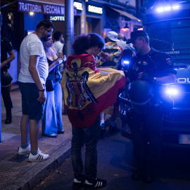 Imagen de archivo de marcha organizada por Vox.