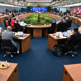 Reunión de los líderes del G-20 el pasado año en Río de Janeiro.