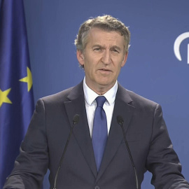 El líder del Partido Popular, Alberto Núñez Feijóo.