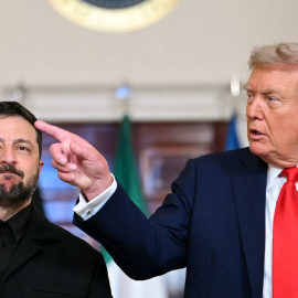 Imagen de archivo de Zelenski y Trump en la Casa Blanca.