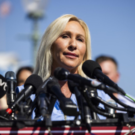 Imagen de archivo de la representante republicana de Georgia, Marjorie Taylor Greene.