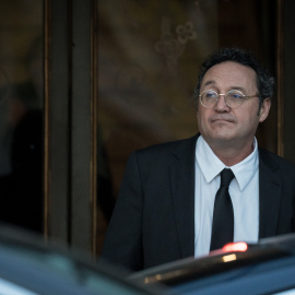 Imagen de archivo del fiscal general del Estado, Álvaro García Ortiz, a su salida del Tribunal Supremo.