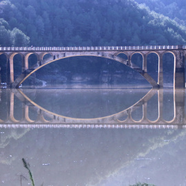 El pantà d'Ulldecona, en una imatge de l'any passat