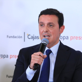 Imagen de archivo del expresidente de la Diputación de Almería, Javier Aureliano García.