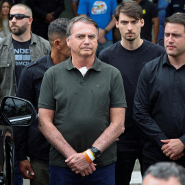 El expresidente brasileño Jair Bolsonaro.