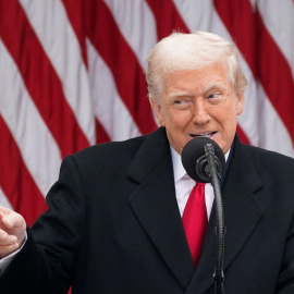 El presidente de EEUU, Donald Trump, en la Casa Blanca.