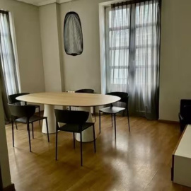 Reservado de El Ventorro donde comieron mazón y la periodista Vilaplana el día de la DANA.