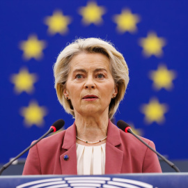 Imagen de archivo de sesión de pleno en el Parlamento Europeo