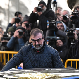 Koldo García, exasesor del ministro José Luis Ábalos, a su llegada al Tribunal Supremo.
